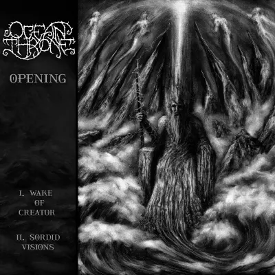 Ocean Throne Opening EP album cover - Finnish death metal band